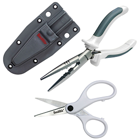 Smith's Sharpeners Lawaia Pliers & Scissors Combo: BK-AC51255