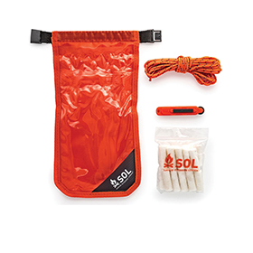 Adventure Medical Fire Lite Kit in Dry Bag: BK-AD01401234