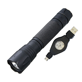 ASP Poly Triad USB Flashlight: BK-ASP35644