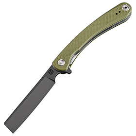 Artisan Sm Orthodox Linerlock D2 Grn: BK-ATZ1817PSBGNF