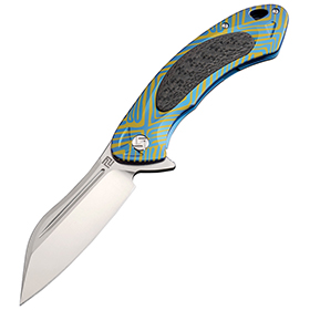 Artisan Immortal Framelock Blue: BK-ATZ1818GBU03