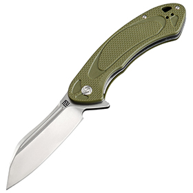 Artisan Eterno Linerlock Green D2: BK-ATZ1818PGNF