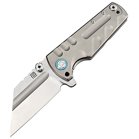 Artisan Proponent Framelock Gray S35VN: BK-ATZ1820GGYS