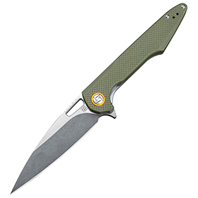 Artisan Archaeo Linerlock Green: BK-ATZ1821PGNF