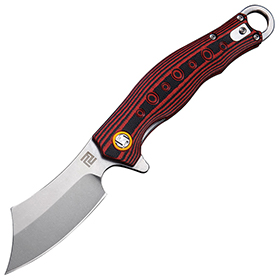 Artisan Corsair Linerlock Red G10: BK-ATZ1828PBR