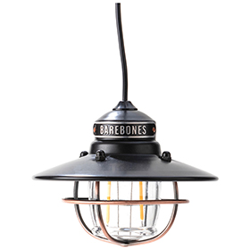 Barebones Living Edison Pendant Light Bronze: BK-BARE264