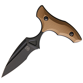 Bastinelli Creations MANAIA Push Dagger Coyote: BK-BAS219C