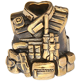 Bastinelli Creations Body Armor Bead: BK-BAS227B