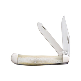 Bear & Son Trapper White Smooth Bone: BK-BCWSB54