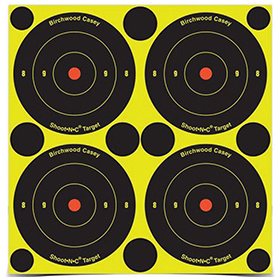 Birchwood Casey Shoot-NC 3in Bulls Eye Target: BK-BDC34375