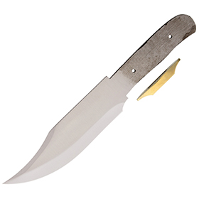 Knifemaking Bowie Blade With Guard: BK-BL613