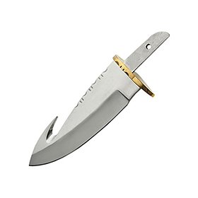 Knifemaking Guthook Blade With Sheath: BK-BLSOB2