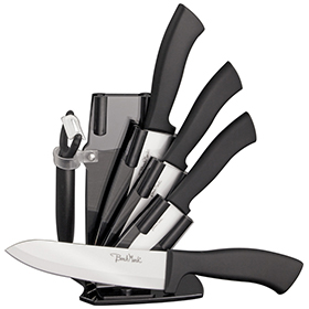 Benchmark Ceramic Kitchen Knife Set: BK-BMK061