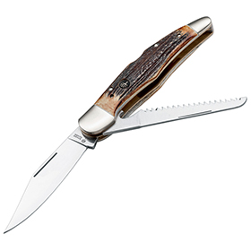 Boker Folding Hunter Double Lockback: BK-BO114021S