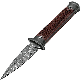 Boker Boot Dagger Damascus: BK-BO121515DAM