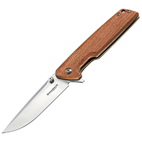 Boker Magnum Straight Brother Linerlock: BK-BOM01MB723