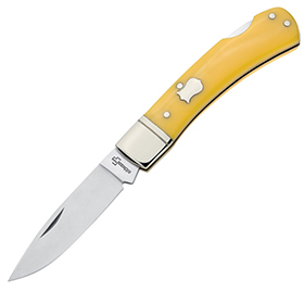 Boker Magnum Lockback Yellow: BK-BOM01RY250Y