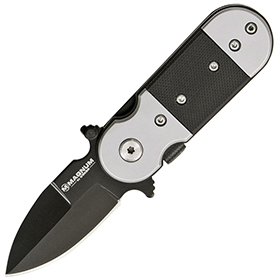 Boker Magnum Black Lightning Linerlock: BK-BOM01SC148N