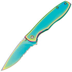 Boker Magnum Rainbow II Linerlock: BK-BOM01YA107