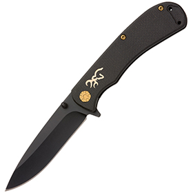 Browning Rivet Black Folder: BK-BR0474