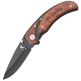 Browning Framelock Black/Cocobolo: BK-BR068