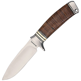 Browning Stacked Leather Fixed Blade: BK-BR814