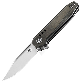 Bestech Knives Syntax Linerlock Green Micarta: BK-BTKG41E