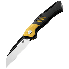 Bestech Knives Rockface Linerlock Yellow: BK-BTKG46A
