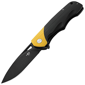 Bestech Knives Airstream Linerlock Yellow: BK-BTKG47B