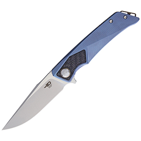 Bestech Knives Sky Hawk Framelock Blue: BK-BTKT1804C