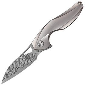 Bestech Knives The Reticulan Framelock Gray: BK-BTKT1810G