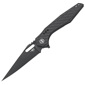 Bestech Knives Malware Framelock CF Black: BK-BTKT1902D