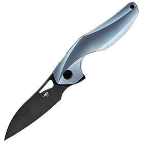 Bestech Knives The Reticulan Framelock Blue: BK-BTKT2003B