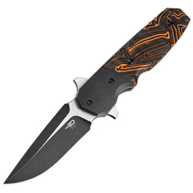 Bestech Knives Freefall Linerlock Orange: BK-BTKT2007B