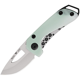 Buck Budgie Framelock Jade: BK-BU417GRS