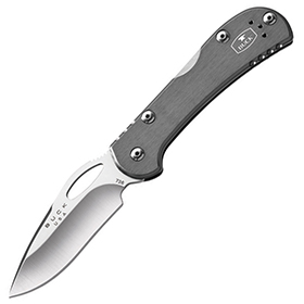 Buck Mini SpitFire Lockback Gray: BK-BU726GYS