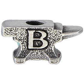 Buck Mini Bead Pewter: BK-BUMP