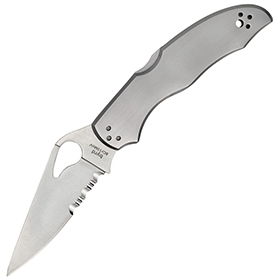 Byrd Harrier 2 Lockback Serrated: BK-BY01PS2