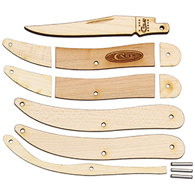 Case Cutlery Wooden Knife Kit - Toothpick: BK-CA10096W