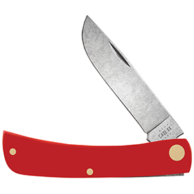 Case Cutlery Sod Buster Jr Red Syn: BK-CA73932