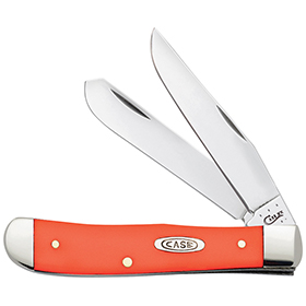 Case Cutlery Trapper Orange Synthetic: BK-CA80500