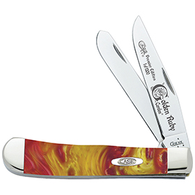 Case Cutlery Golden Ruby Trapper: BK-CA9254GR