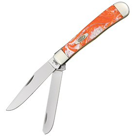 Case Cutlery Trapper Tennessee Orange: BK-CA9254TN