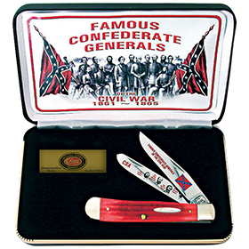 Case Cutlery Famous Confederate Generals: BK-CAFGRPB