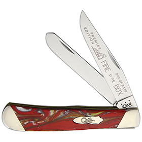 Case Cutlery Trapper Fire in the Box: BK-CAS9254FIB