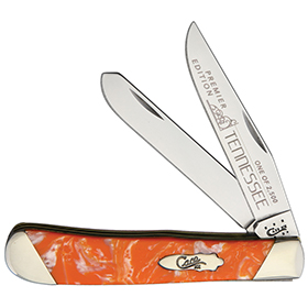 Case Cutlery Trapper Tennessee Orange: BK-CAS9254TN