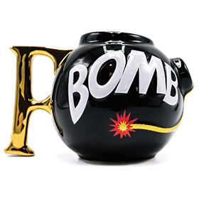 Caliber Gourmet F Bomb Mug: BK-CBGM1060