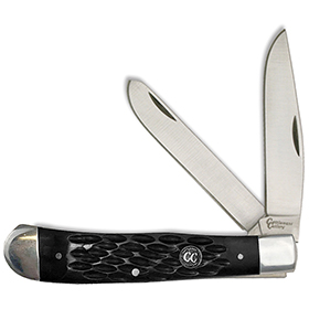 Cattleman's Cutlery Signature Trapper Black: BK-CC0002JBD