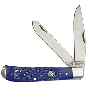 Cattleman's Cutlery Signature Trapper Blue: BK-CC0002JBL