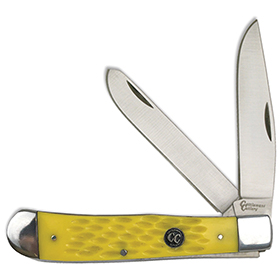 Cattleman's Cutlery Signature Trapper Yellow: BK-CC0002JYD